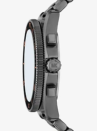 Oversized Maritime Gunmetal Watch