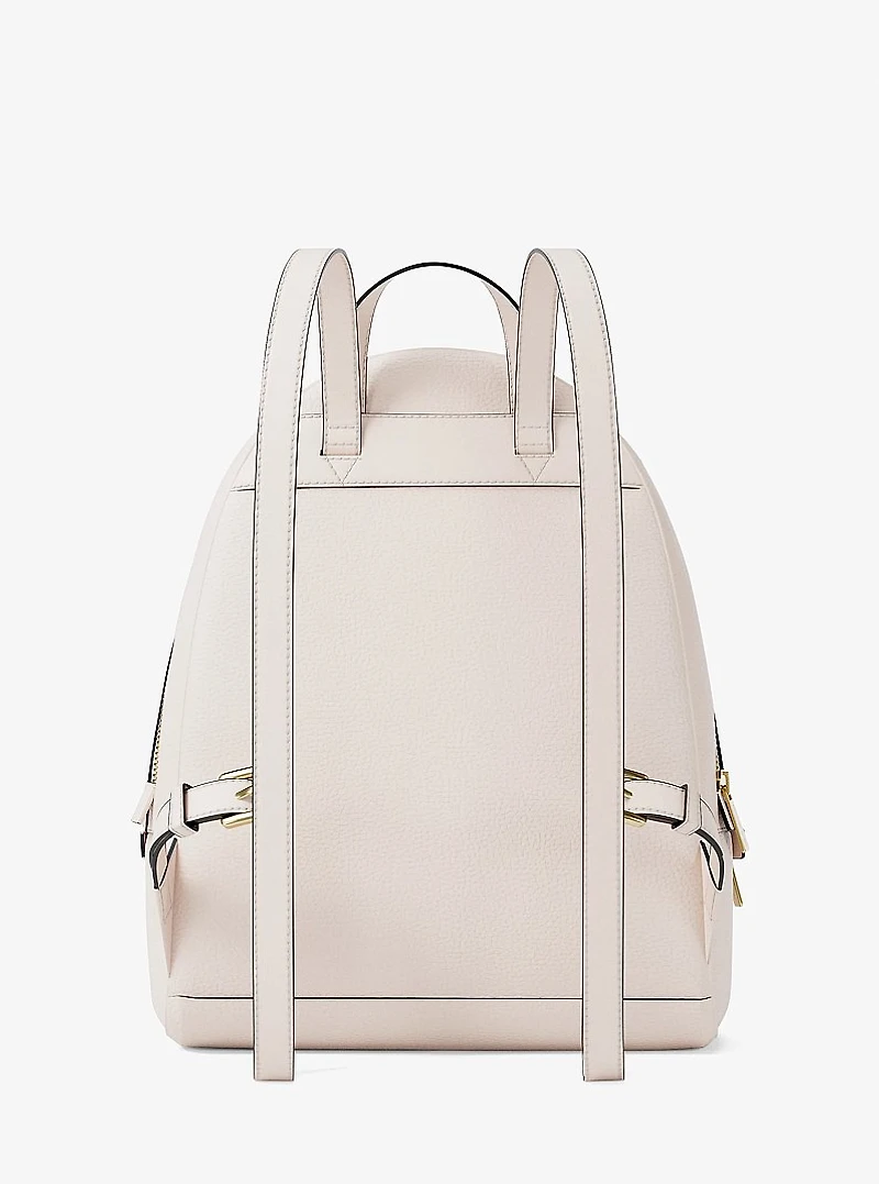 Rhea Medium Pebbled Leather Backpack