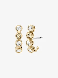 Cubic Zirconia Climber Earrings