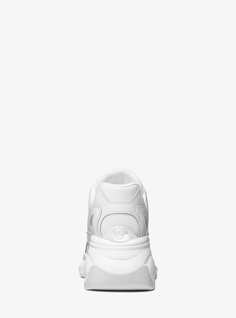 Zuma Leather and Mesh Trainer