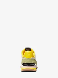 Nova Suede and Nylon Trainer