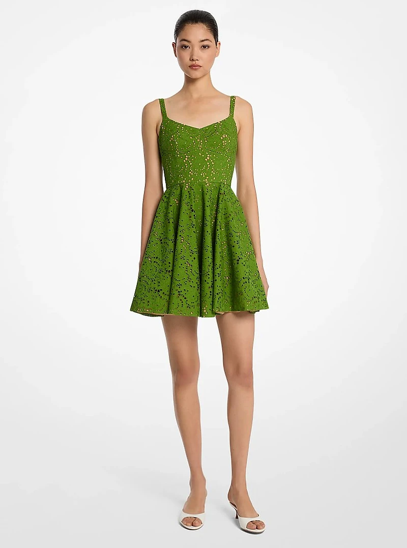 Cotton Eyelet Dress