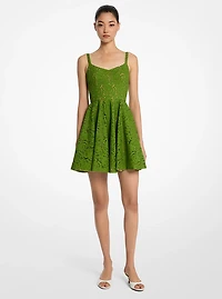 Cotton Eyelet Dress
