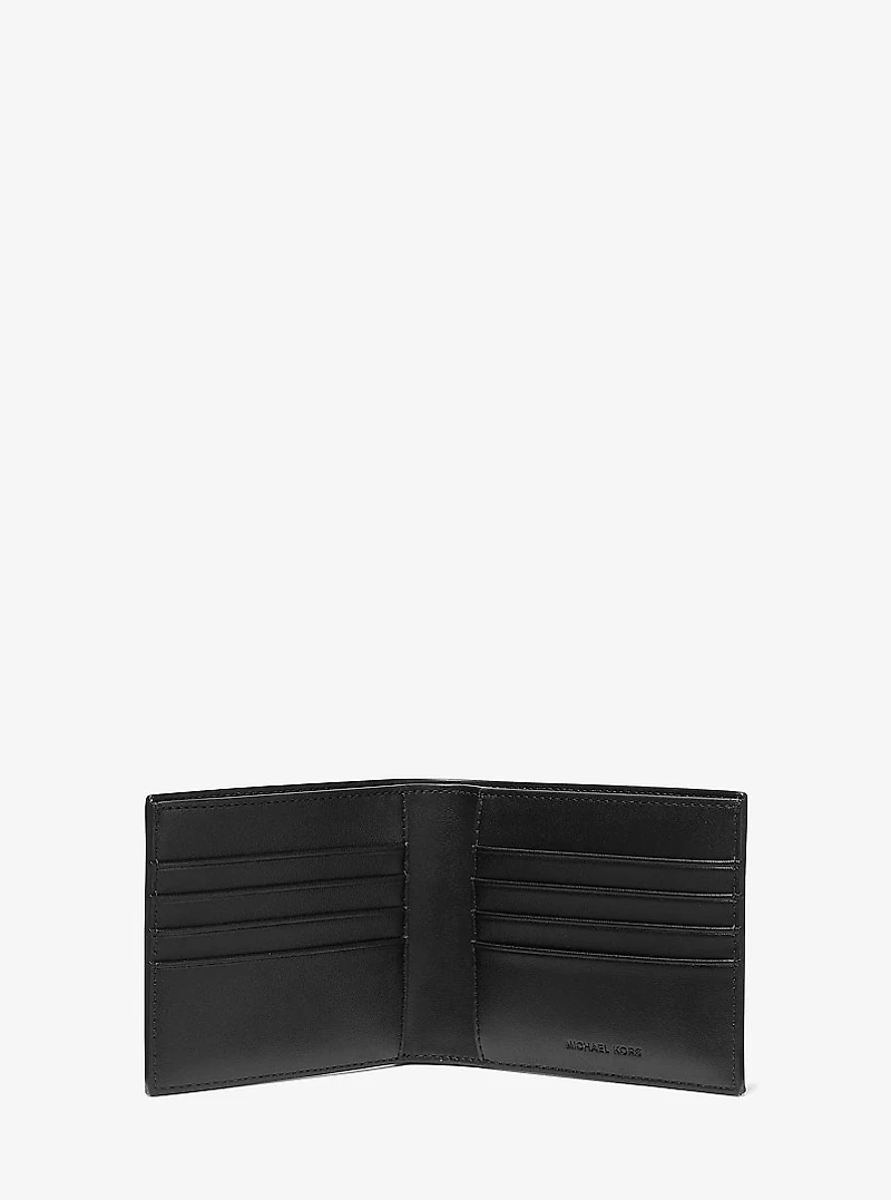 Varick Saffiano Leather Billfold Wallet With Passcase