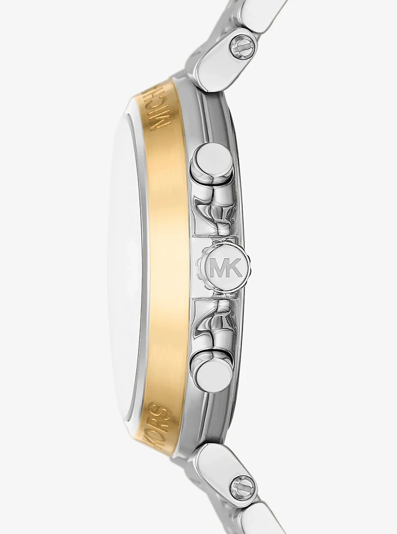 Oversized Maren Silver-Tone Watch