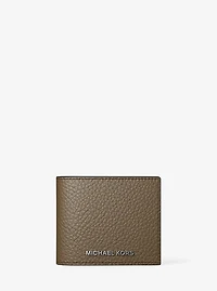 Hudson Pebbled Leather Billfold Wallet