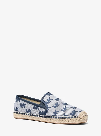 Hastings Logo Jacquard Slip-On Espadrille