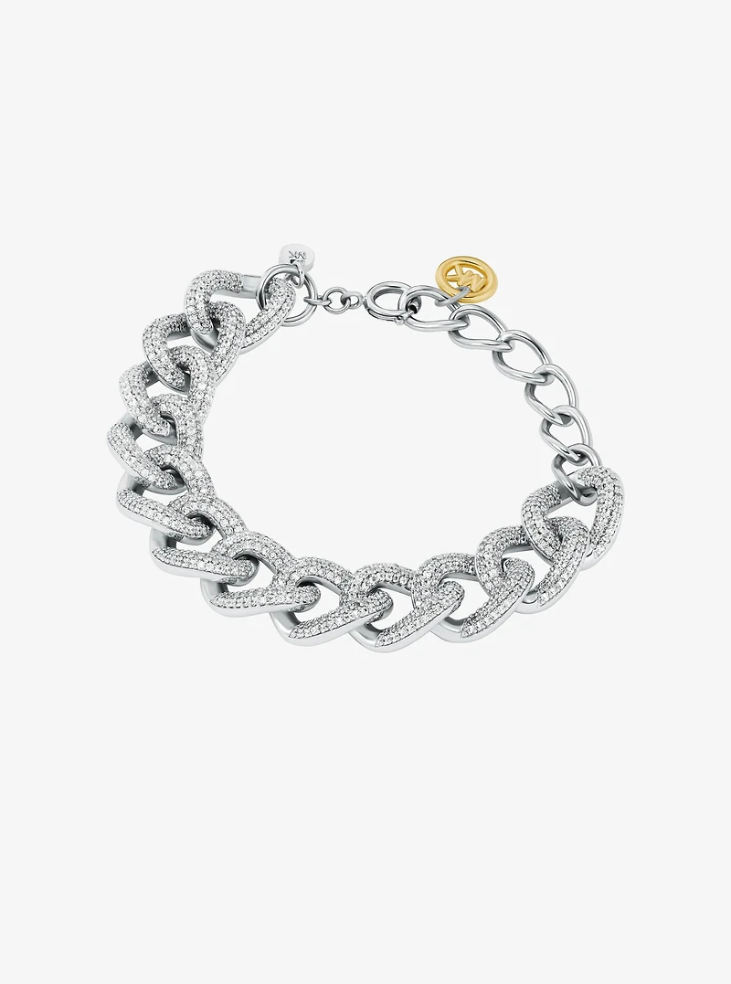 Pavé Curb-Link Bracelet