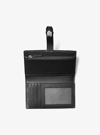 Greenwich Medium Saffiano Leather Bi-Fold Wallet