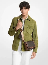 Hudson Mini Signature Logo Crossbody Bag With Airpod Case for Apple Airpods Pro®