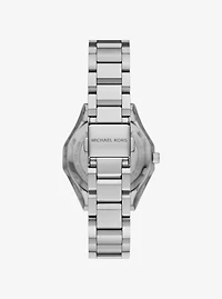 Mini Raquel Pavé Silver-Tone Watch