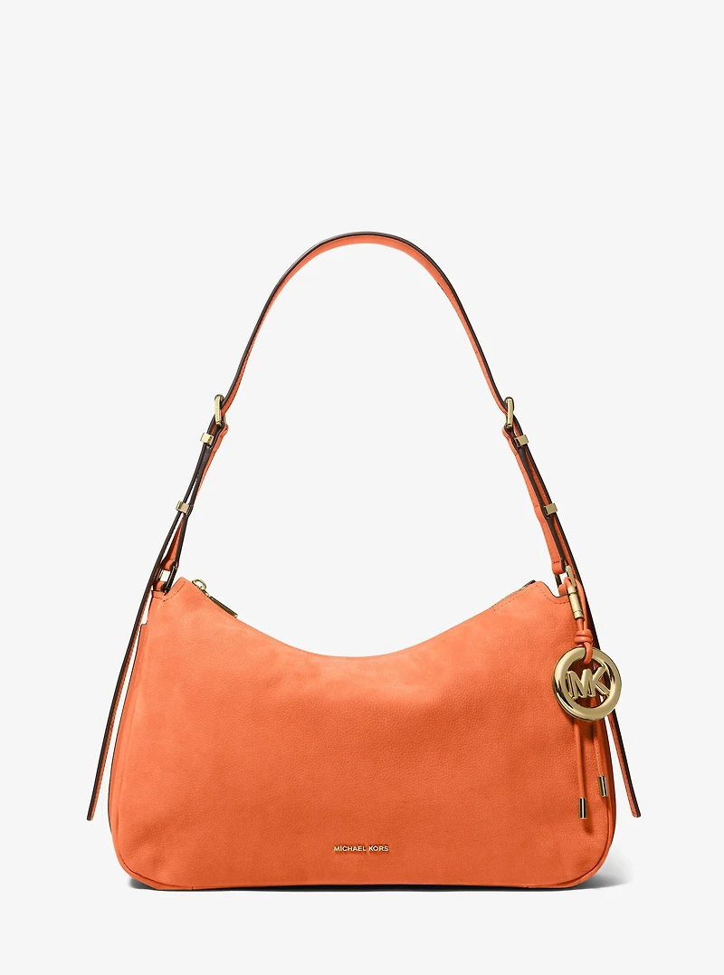 Nolita Medium Nubuck Shoulder Bag