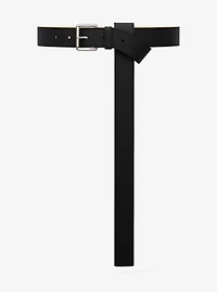 Pebbled Leather Belt