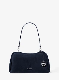 Cecily Medium Suede Shoulder Bag