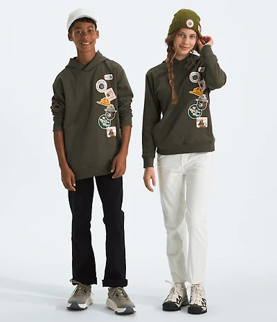 Boys’ & Girls’ Smokey Camp Fleece Pullover Hoodie