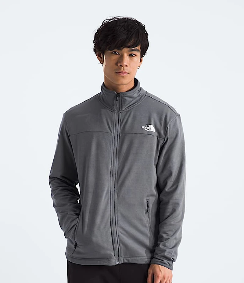 Men’s Cedar Trail Grid Fleece Full-Zip Jacket