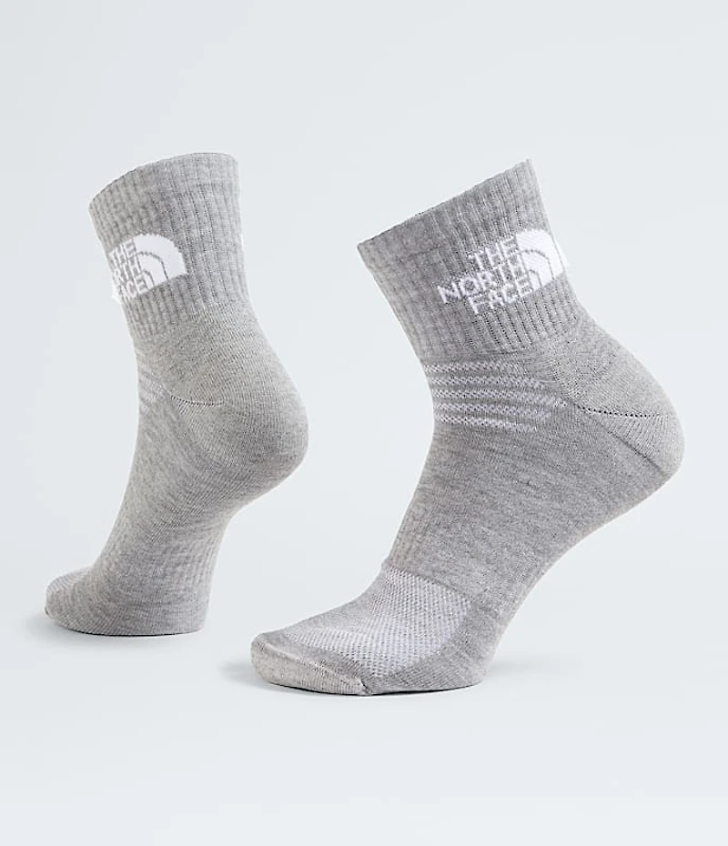 Multisport Cush Quarter Socks—3P