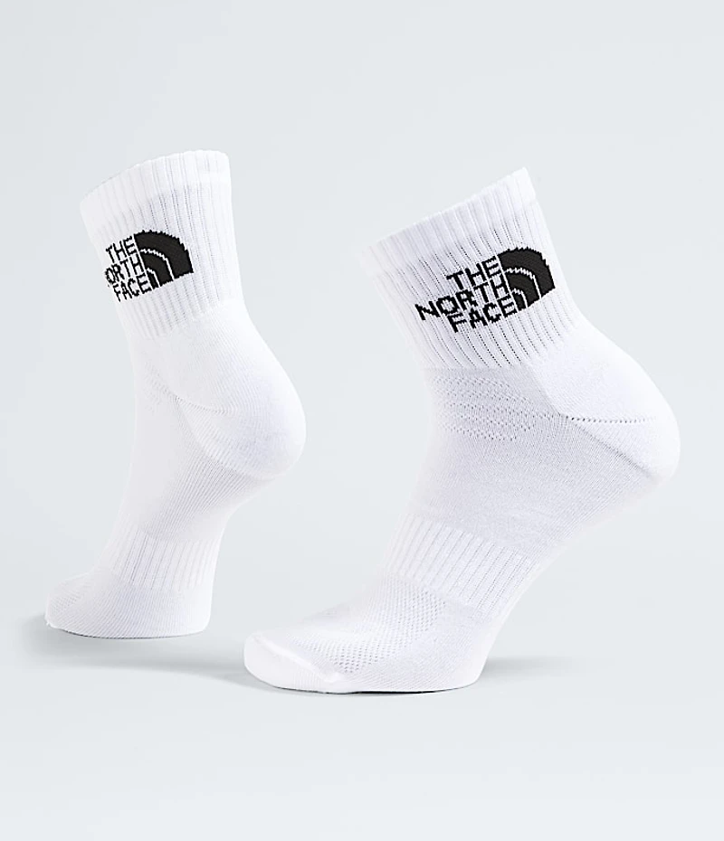 Multisport Cush Quarter Socks—3P