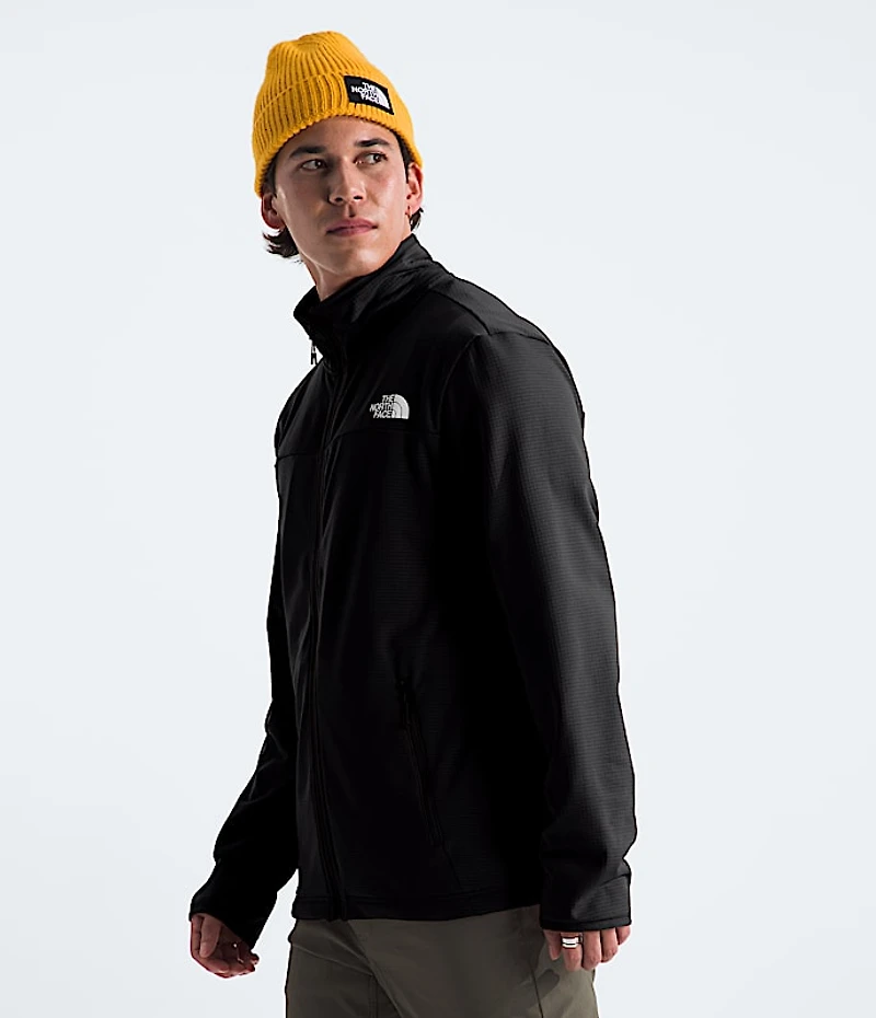 Men’s Cedar Trail Grid Fleece Full-Zip Jacket