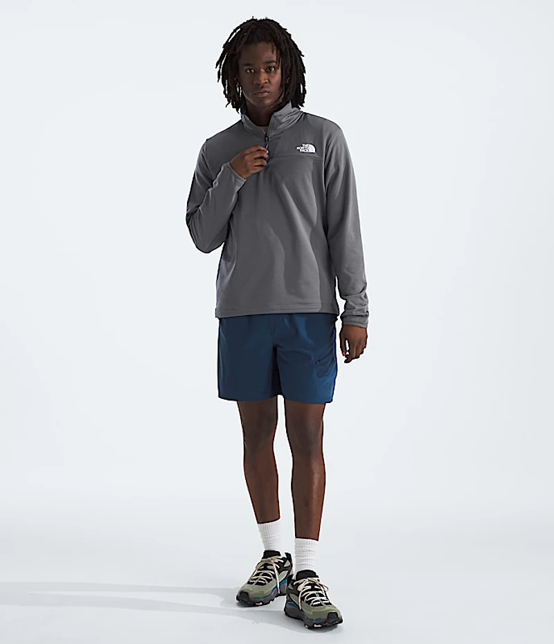 Men’s Cedar Trail Grid Fleece ¼-Zip