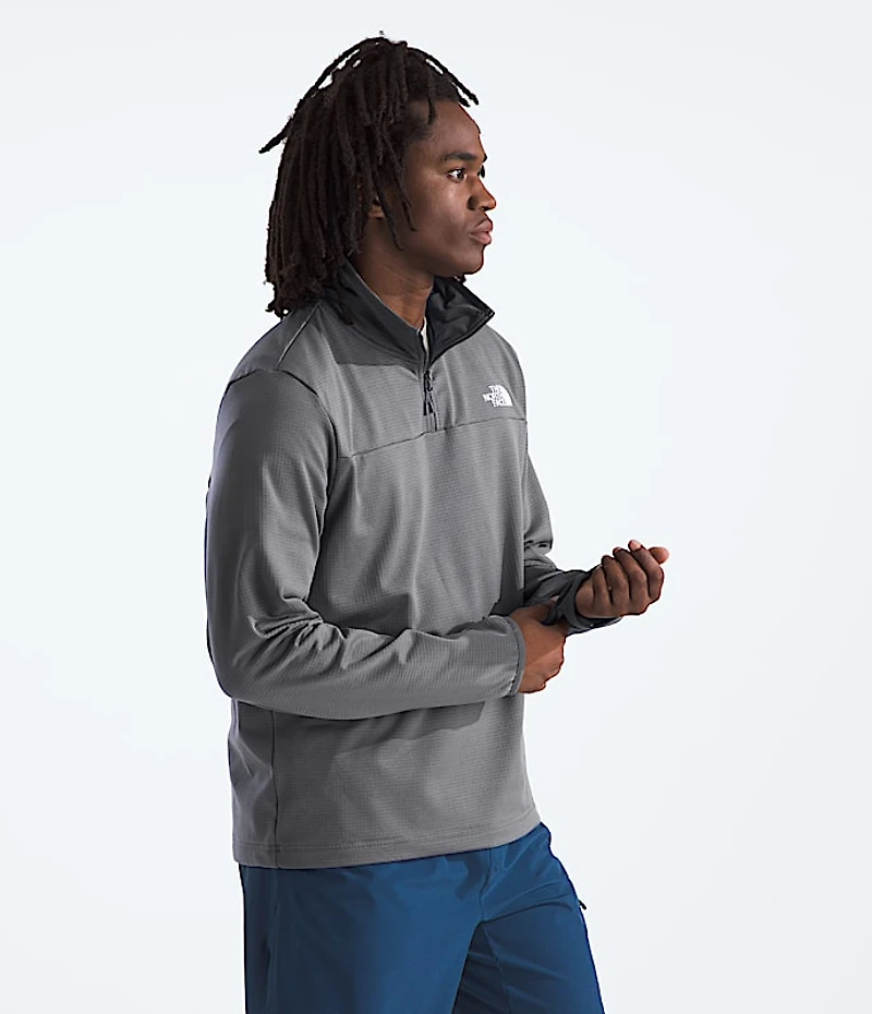 Men’s Cedar Trail Grid Fleece ¼-Zip