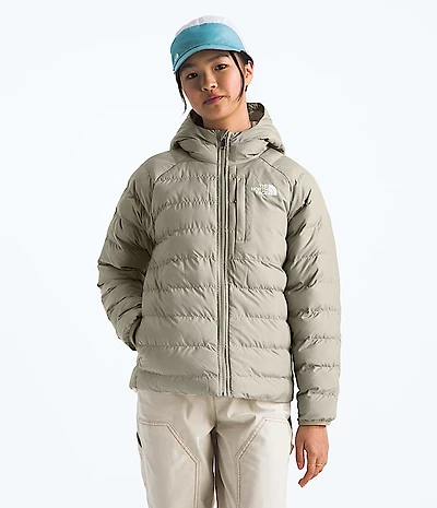 Girls’ Reversible Perrito Hooded Jacket