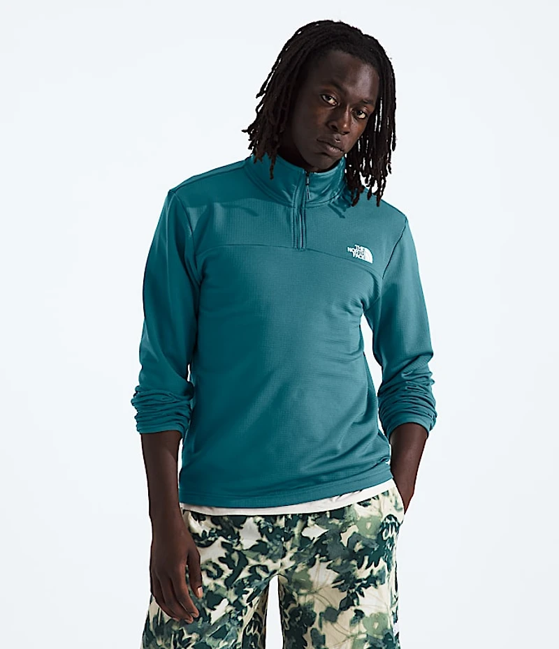 Men’s Cedar Trail Grid Fleece ¼-Zip