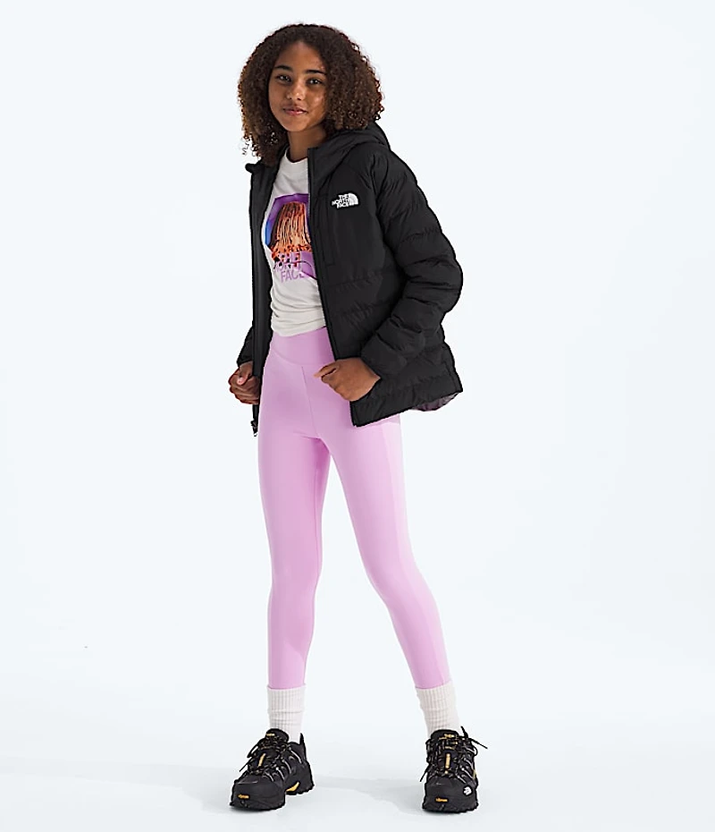 Girls’ Reversible Perrito Hooded Jacket