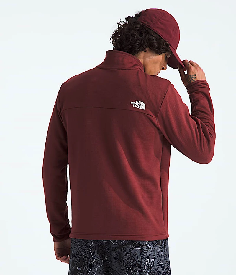 Men’s Cedar Trail Grid Fleece ¼-Zip