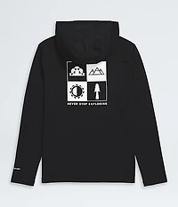 Boys’ & Girls’ Adventure Long-Sleeve Hoodie—Graphic