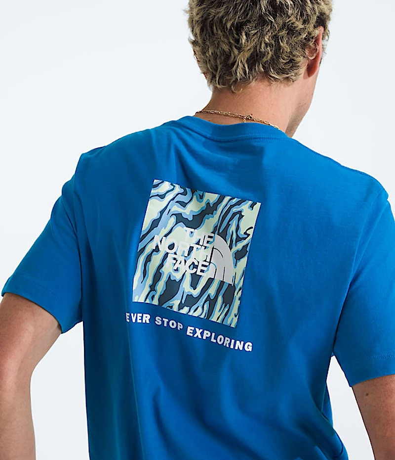 Men’s Short-Sleeve Core Wavy Lines Box NSE Tee