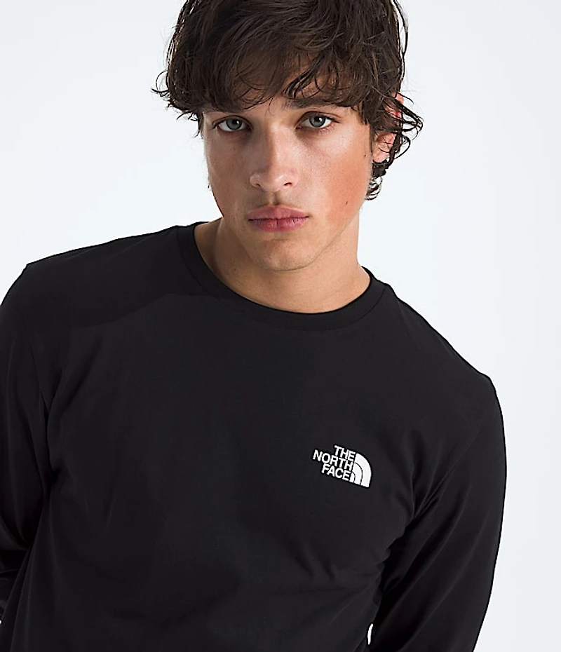 Men’s Long-Sleeve Simple Dome Tee