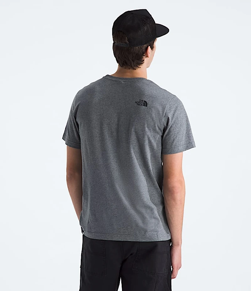 Men’s Short-Sleeve Simple Dome Tee