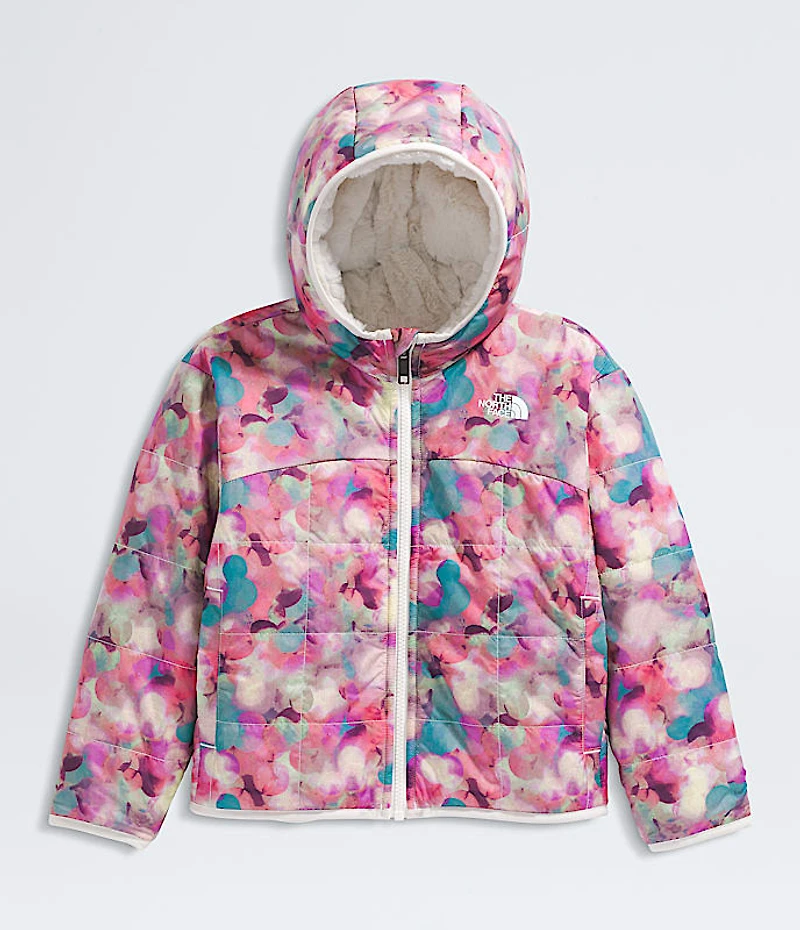 Girls’ Reversible Shasta Full-Zip Hooded Jacket—Print