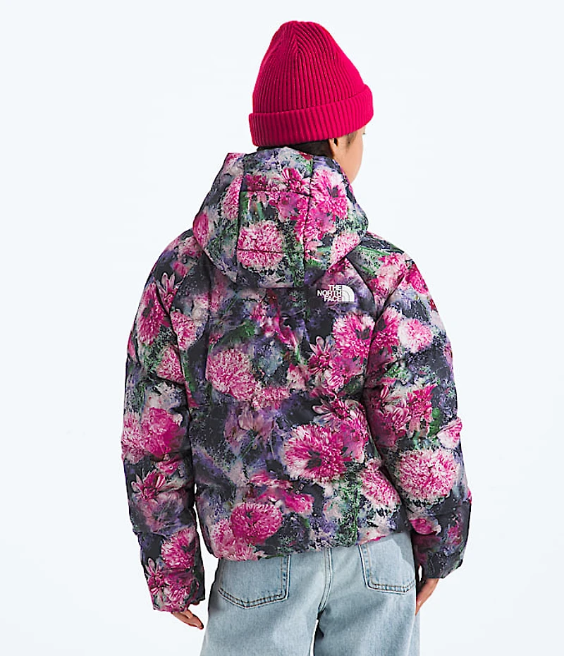 Girls’ North Down Hooded Jacket—Print