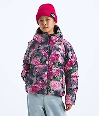 Girls’ North Down Hooded Jacket—Print