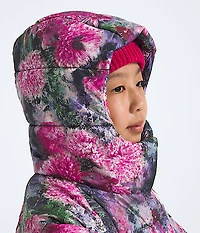 Girls’ North Down Hooded Jacket—Print