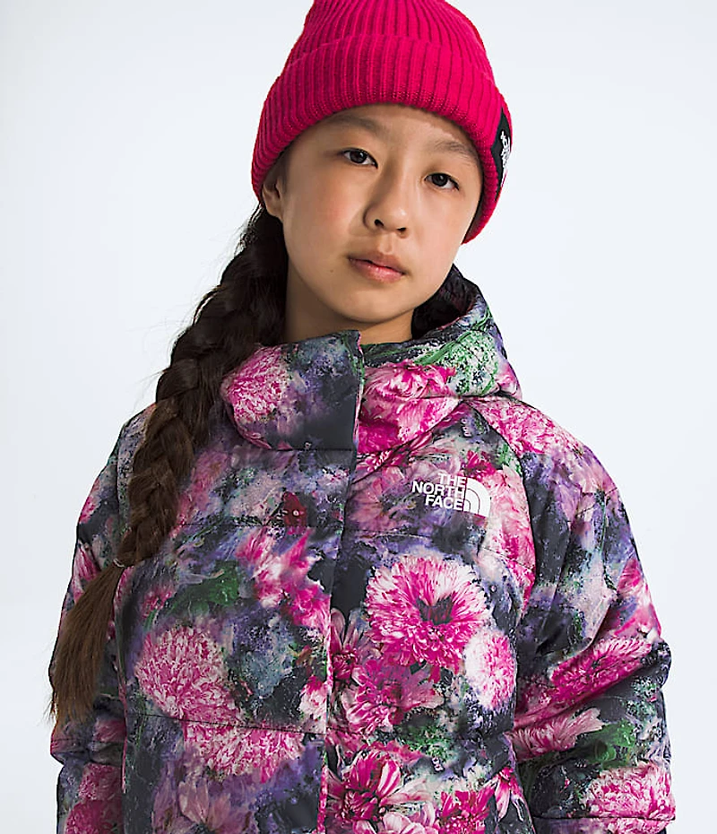 Girls’ North Down Hooded Jacket—Print