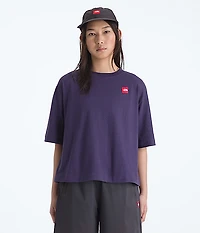 Women’s TNF™ Red Box Short-Sleeve Boxy Tee