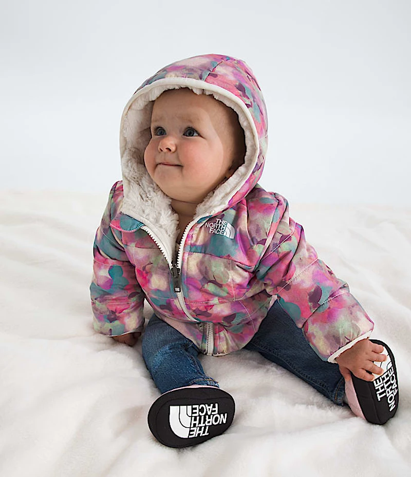 Baby Girls’ Reversible Shasta Full-Zip Hooded Jacket—Print