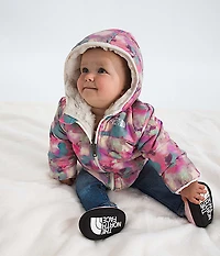 Baby Girls’ Reversible Shasta Full-Zip Hooded Jacket—Print