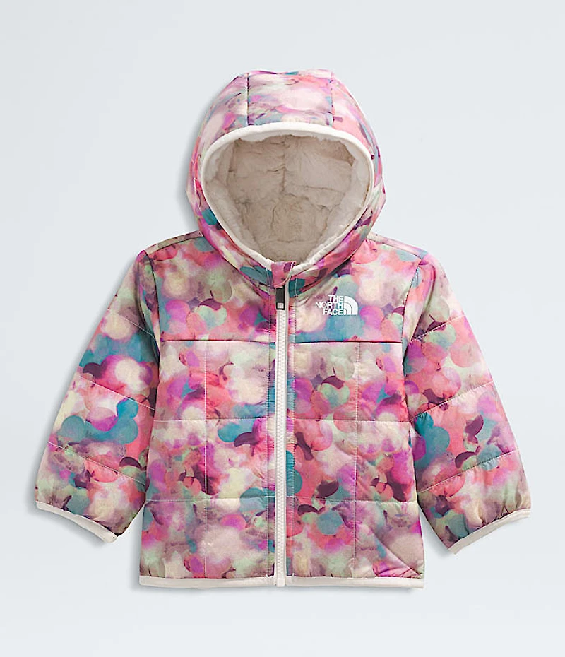 Baby Girls’ Reversible Shasta Full-Zip Hooded Jacket—Print