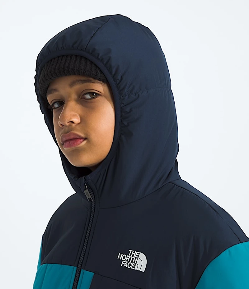 Boys’ Reversible Shasta Full-Zip Hooded Jacket