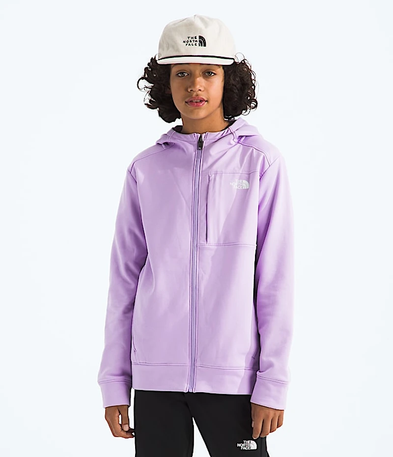 Boys’ & Girls’ TNF™ Performance Fleece Full-Zip Hooded Jacket