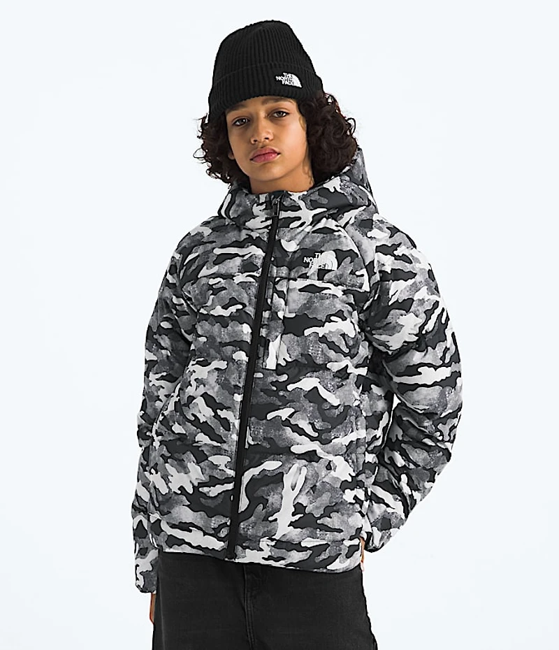 Boys’ North Down Hooded Jacket—Print