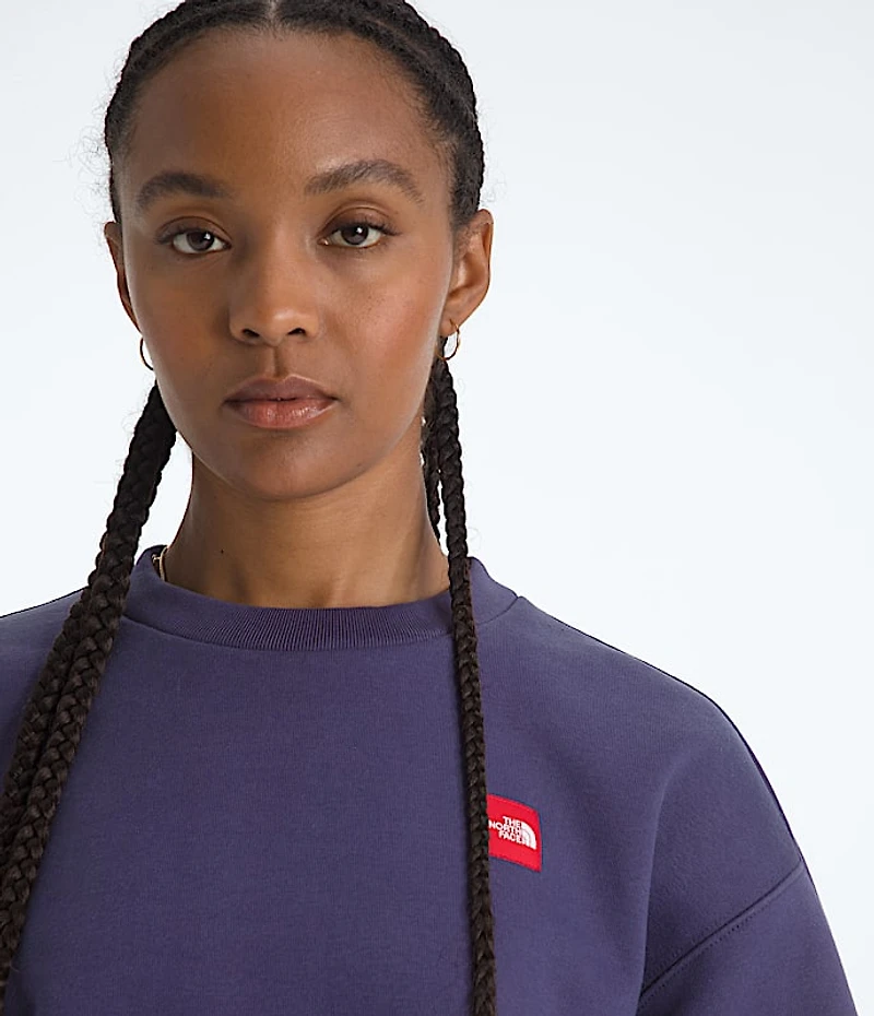 Women’s TNF™ Red Box Crew