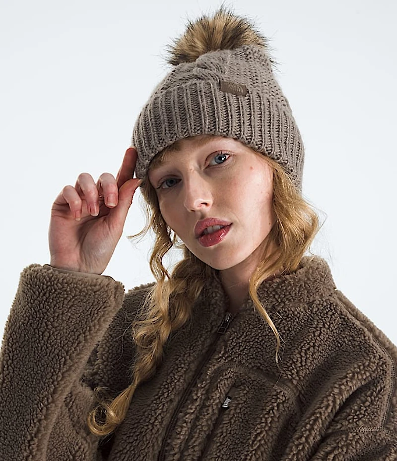 Women’s Oh Mega Fur Pom Beanie