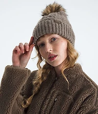 Women’s Oh Mega Fur Pom Beanie