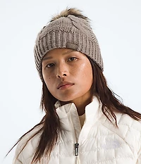 Women’s Oh Mega Fur Pom Lined Beanie