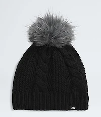 Kids’ Lined Oh Mega Fur Pom Beanie